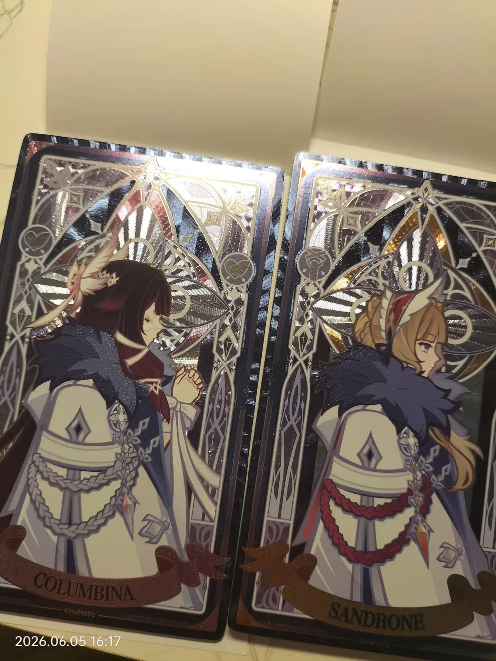 原神 Frost and Flameシリーズ ホログラムカード ブラインドボックス