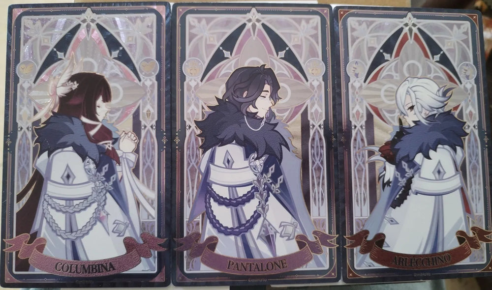 原神 Frost and Flameシリーズ ホログラムカード ブラインドボックス