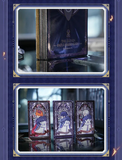 Special edition holographic card from the Frost and Flame Series