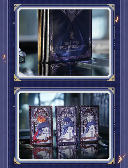 Special edition holographic card from the Frost and Flame Series
