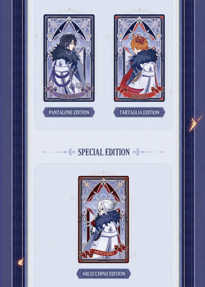 Tartaglia holographic card from the Frost and Flame Series