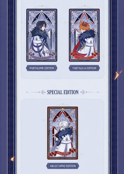 Tartaglia holographic card from the Frost and Flame Series