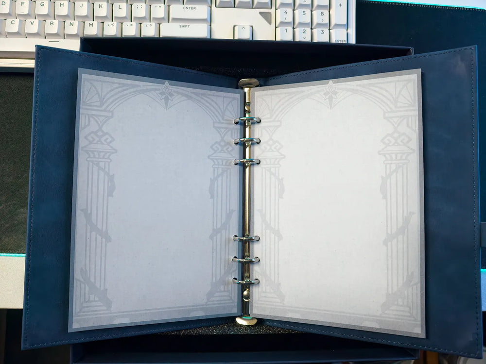 Genshin Impact Frost and Flame Series Notebook Gift Box Set