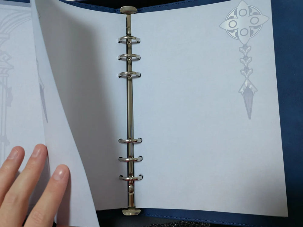 Genshin Impact Frost and Flame Series Notebook Gift Box Set