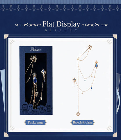Genshin Impact Furina Brooch Set complete product information