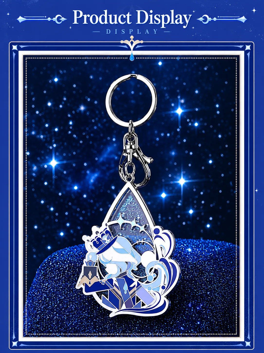 Furina Stage Focus Pendant Flowing Sand Effect