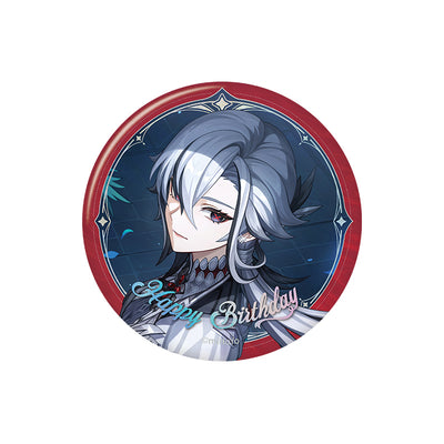 Genshin Impact birthday series badge Arlecchino character round tinplate pin