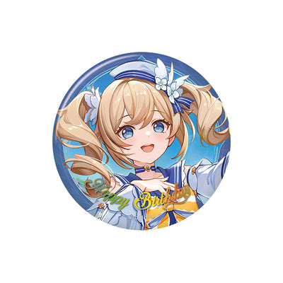 Genshin Impact birthday series badge Barbara character round tinplate pin