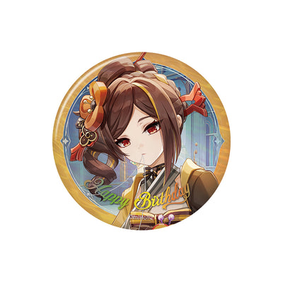 Genshin Impact birthday series badge Chiori character round tinplate pin