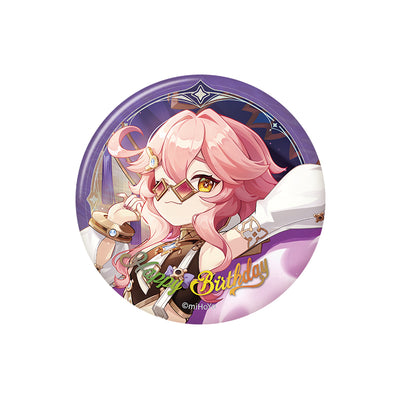 Genshin Impact birthday series badge Dori character round tinplate pin