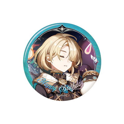 Genshin Impact birthday series badge Freminet character round tinplate pin