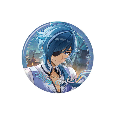 Genshin Impact birthday series badge Kaeya character round tinplate pin