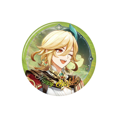 Genshin Impact birthday series badge Kaveh character round tinplate pin