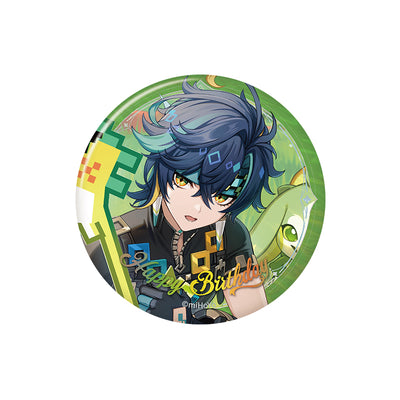 Genshin Impact birthday series badge Kinich character round tinplate pin
