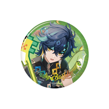 Genshin Impact birthday series badge Kinich character round tinplate pin
