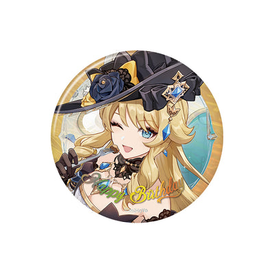 Genshin Impact birthday series badge Navia character round tinplate pin