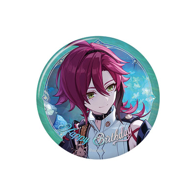 Genshin birthday series badge Shikanoin Heizou character round tinplate pin