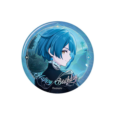 Genshin Impact birthday series badge Xingqiu character round tinplate pin