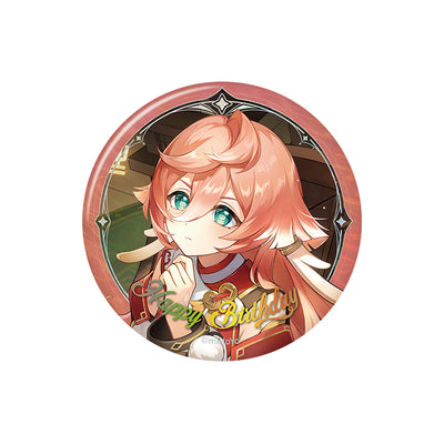 Genshin Impact birthday series badge Yanfei character round tinplate pin