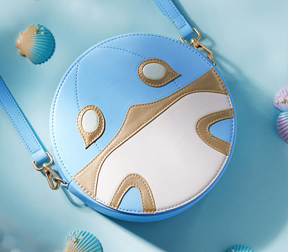 Genshin Impact crossbody bag zipper and hardware close-up details