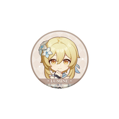Genshin Impact Cleanse Operation Series Lumine badge dialogue version