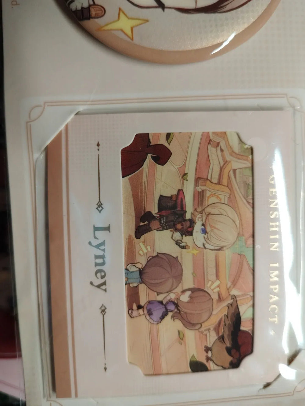 Genshin Impact Cleanse Operation Series Badge & Card Set Collection