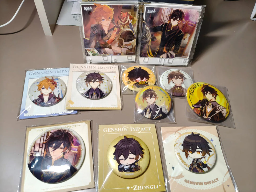 Genshin Impact Day of Destiny Serie Charakter Badges Vol.2