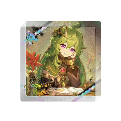 Genshin Impact Day of Destiny Collei Acrylic Cup Mat