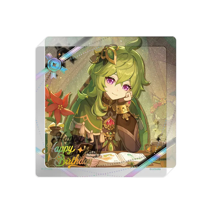 Genshin Impact Day of Destiny Collei Acrylic Cup Mat