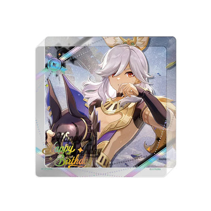 Genshin Impact Day of Destiny Cyno Acrylic Cup Mat