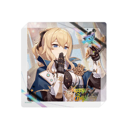 Genshin Impact Day of Destiny Jean Gunnhildr Acrylic Cup Mat