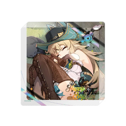 Genshin Impact Day of Destiny Kirara Acrylic Cup Mat