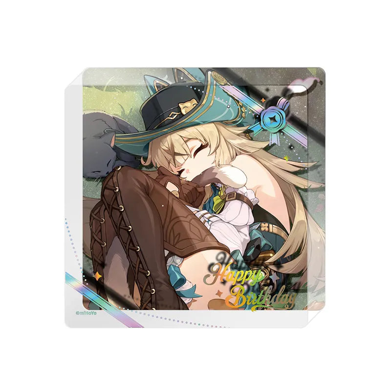 Genshin Impact Day of Destiny Kirara Acrylic Cup Mat