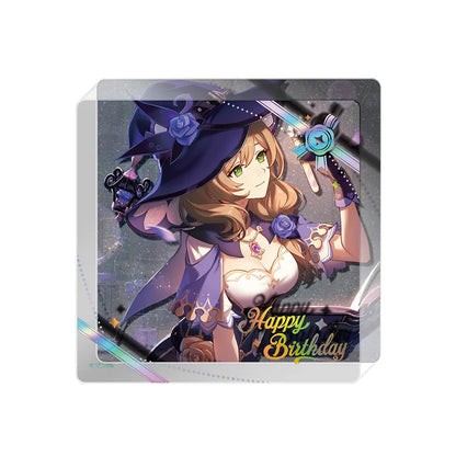 Genshin Impact Day of Destiny Lisa Acrylic Cup Mat