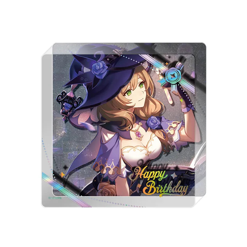 Genshin Impact Day of Destiny Lisa Acrylic Cup Mat