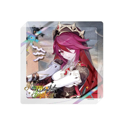 Genshin Impact Day of Destiny Rosaria Acrylic Cup Mat