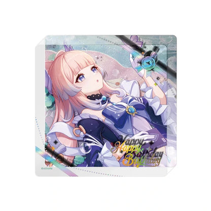 Genshin Impact Day of Destiny Sangonomiya Kokomi Acrylic Cup Mat