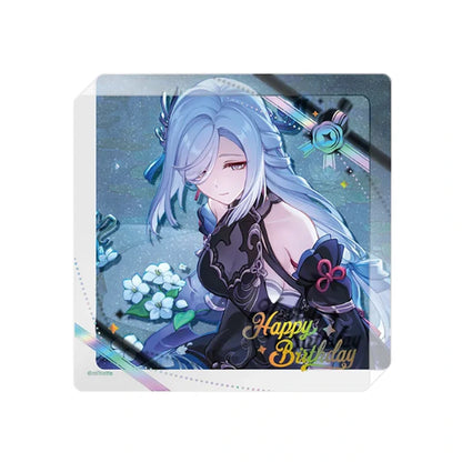 Genshin Impact Day of Destiny Shenhe Acrylic Cup Mat