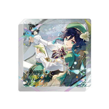 Genshin Impact Day of Destiny Venti Acrylic Cup Mat