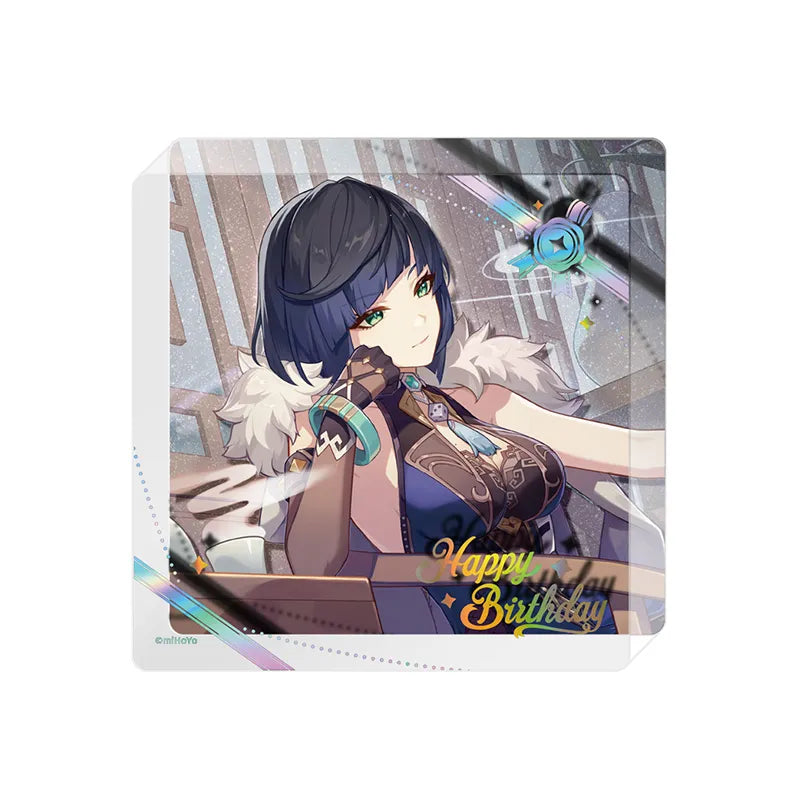Genshin Impact Day of Destiny Yelan Acrylic Cup Mat