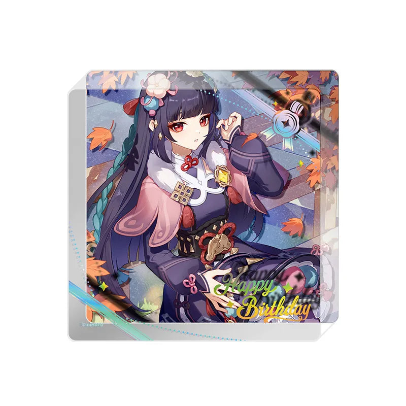 Genshin Impact Day of Destiny Yun Jin Acrylic Cup Mat