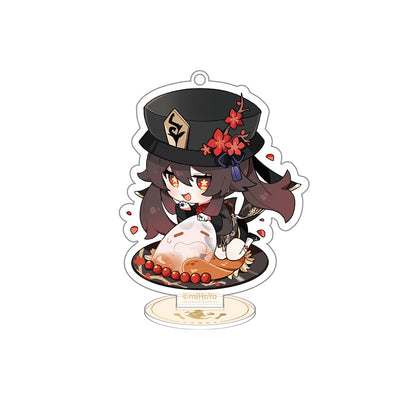 Genshin Impact Flavorful Party Series Hu Tao acrylic stand chibi character display figure