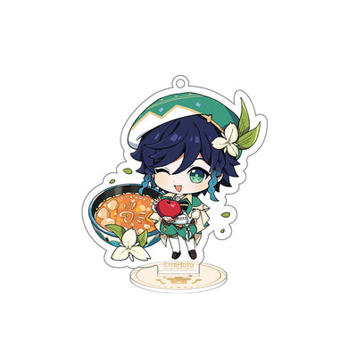 Genshin Impact Flavorful Party Series Venti acrylic stand chibi character display figure