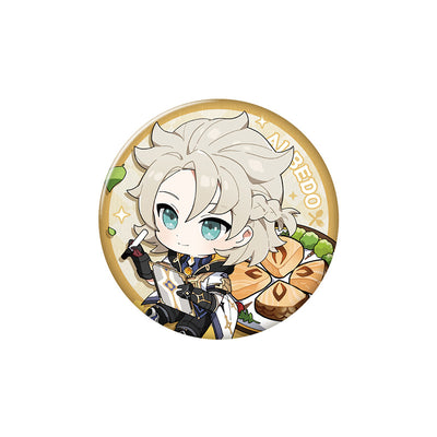 Genshin Impact Flavorful Party Series Albedo character badge chibi design collectible pin