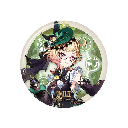 Genshin Impact Fontaine Series character badge Emilie enamel pin collectible