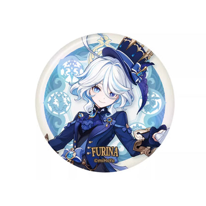 Genshin Impact Fontaine Series character badge Furina Pneuma version enamel pin