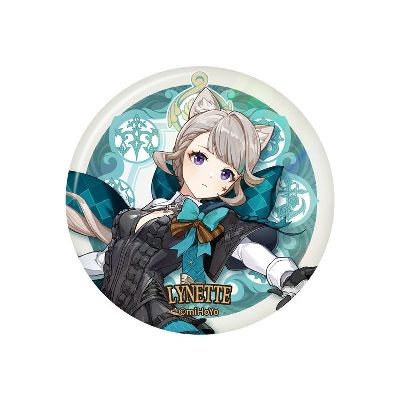 Genshin Impact Fontaine Series character badge Lynette enamel pin collectible