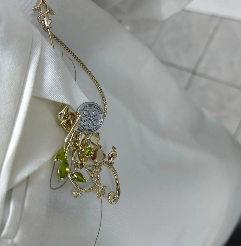 Genshin Impact Collar y Broche Tighnari – Serie Forest & Sand