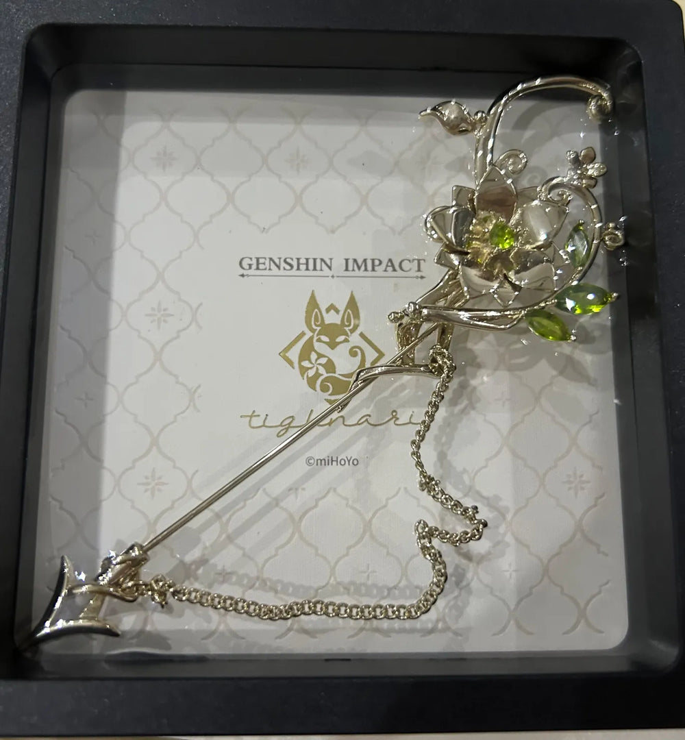 Genshin Impact Collar y Broche Tighnari – Serie Forest & Sand