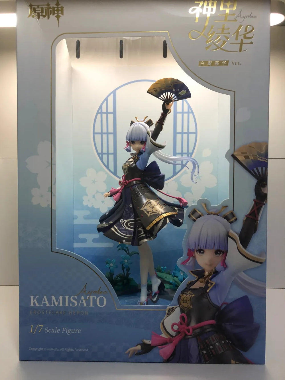 Figurine Genshin Impact Frostflake Ver. Échelle 1/7 – Kamisato Ayaka